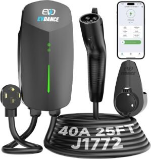 EVDANCE Level 2 EV Charger 40A 9.6k...