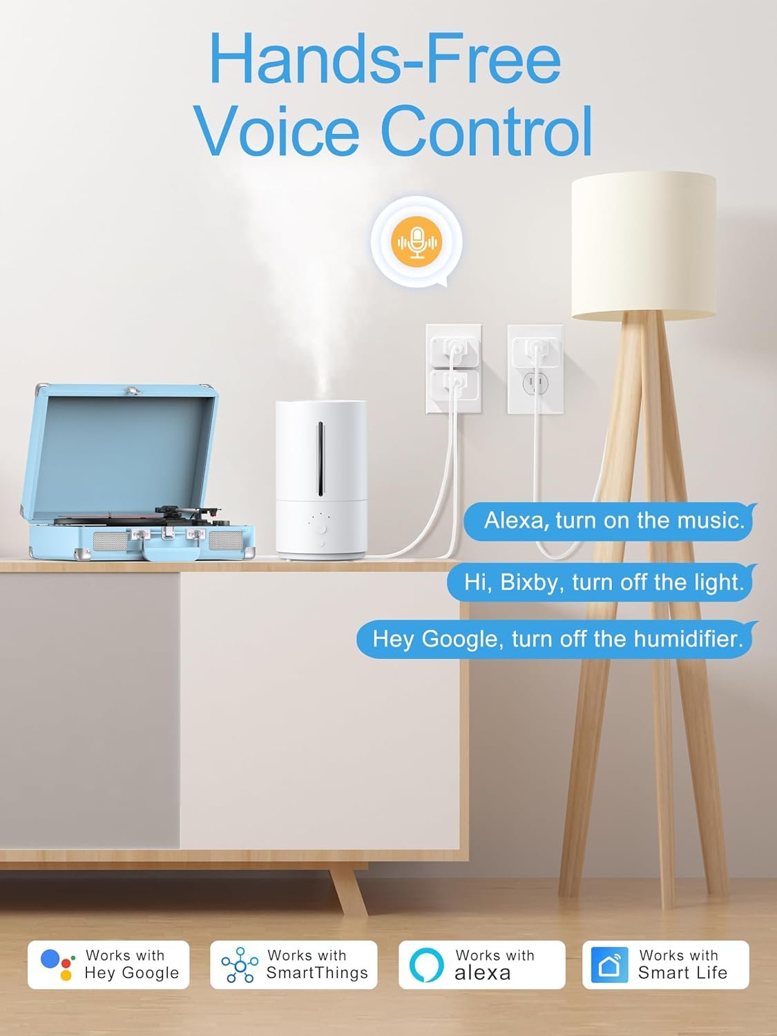 EIGHTREE 5GHz Smart Plug,Smart Outlet Works with Alexa & Google Home,4 Pack | 5GHz & 2.4GHz Wi-Fi Outlet Plug, Energy Monitoring, Voice Control & App Remote Control, Timer & Schedule FCC & ETL Certified - Image 6