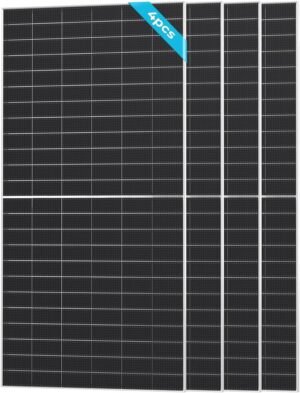 Renogy Bifacial Solar Panel 4PCS 59...