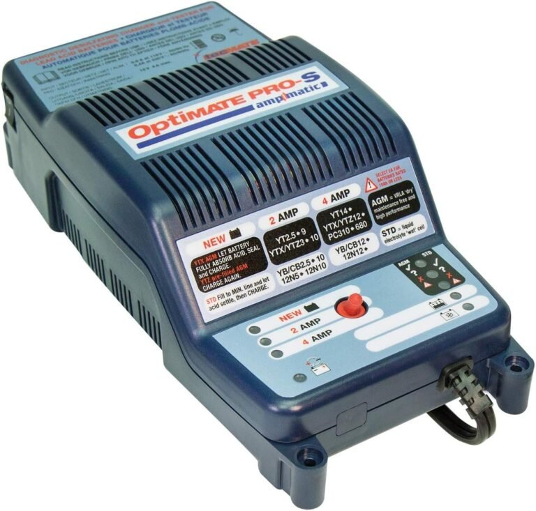 Tecmate Optimate Pro-S Battery Charger for Universal Fitment
