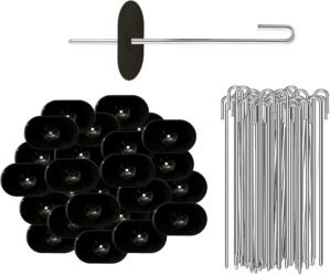 Solar Panel Bird Mesh Clips, 50 Set...