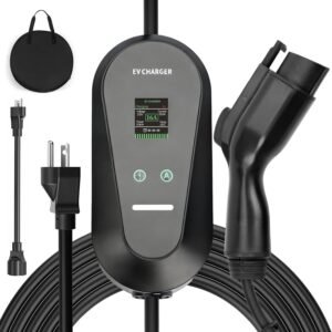 Level 1+2 Portable EV Charger for E...