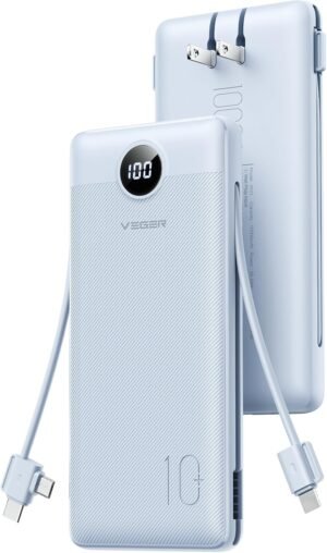 VEGER Portable Charger, 10000mAh Po...