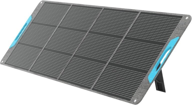 Renogy 200W Portable Solar Panel, IP65 Waterproof Foldable Solar Panel Power Backup, Solar Charger for Power Station RV Camping Off Grid | N-Type 200 Watt Foldable Solar Panel with Kickstand, Lightweight USB-A/Type-C Outputs, for Camping, RV, Blackout, Off-Grid