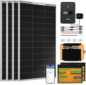 ECO-Worthy 1.6KWH Complete Solar Pa...