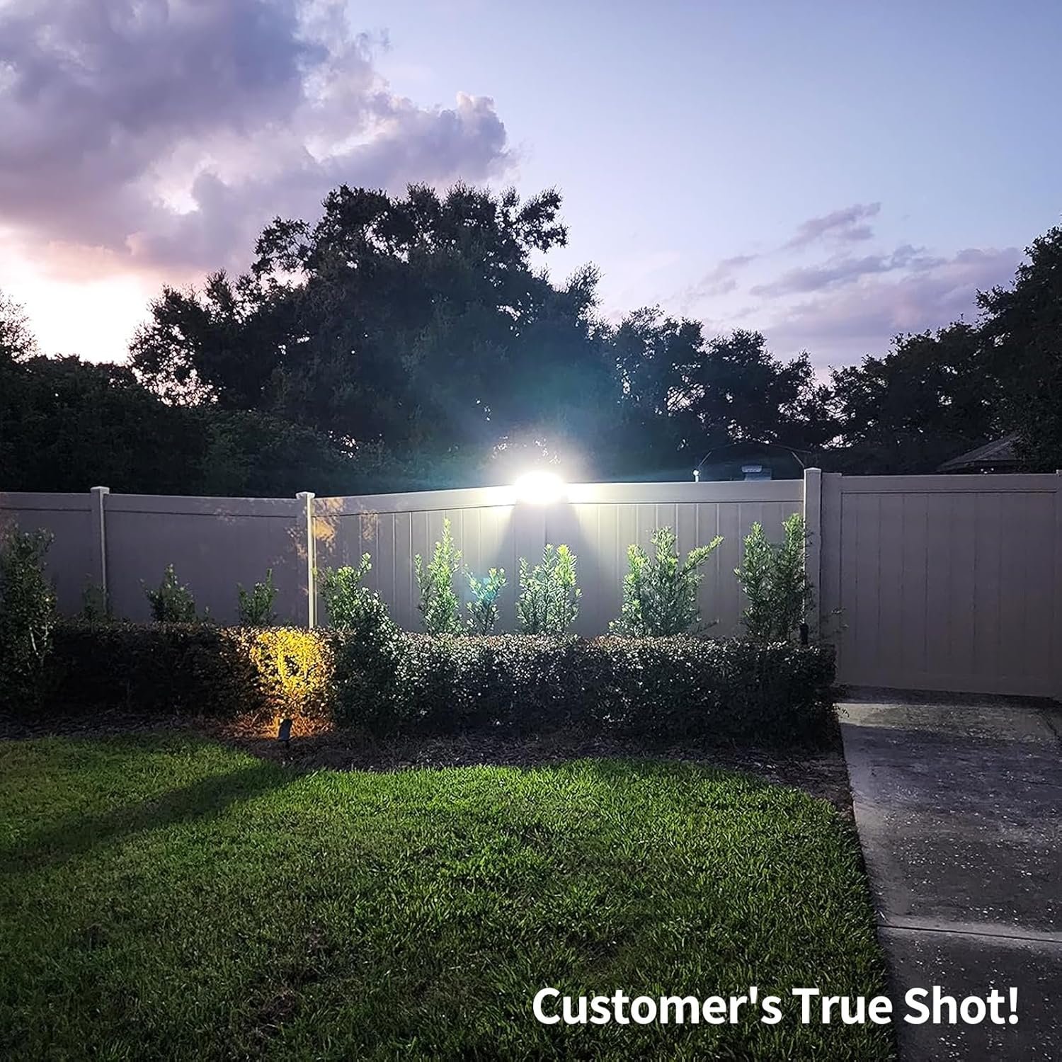 intelamp Solar Outdoor Lights, Motion Sensor with Dual Sensors Waterproof | Solar Flood Lights 270°Wide Angle for Outside with 3 Modes - Image 8