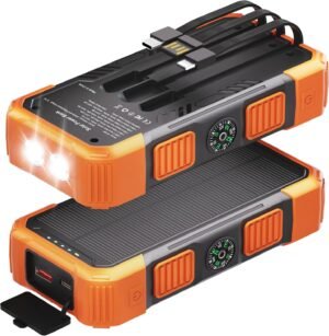 Solar Charger Power Bank 20000mAh w...