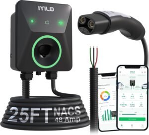 Level 2 EV Charger for Tesla, 48Amp...