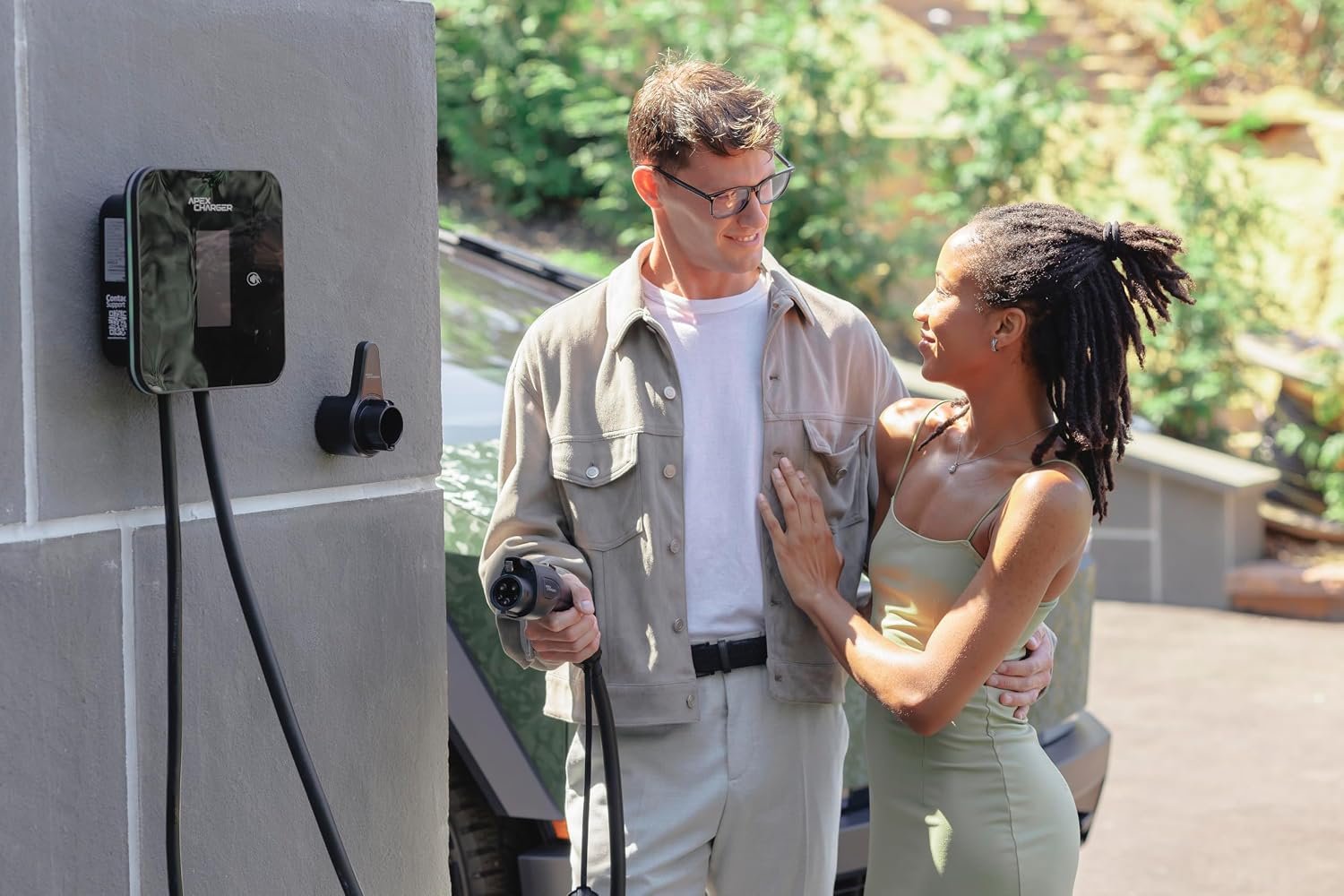 MACH 2:Fast Level 2 EV Charger 48 amp Garage-pro wall-Mount. Electric Vehicle Charging Station 4 Nema 14-50 Outlet. J1772 car Connector. Key Accessories: 30ft Cable & Tesla NACS evse Portable Adapter - Image 8
