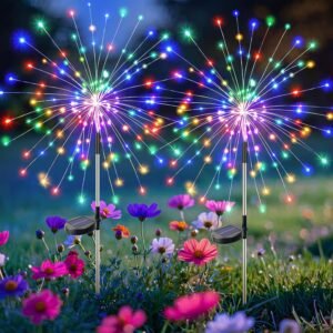 btfarm 2 Pack Solar Garden Lights O...