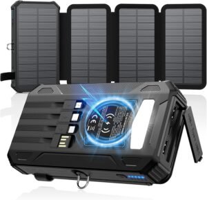 Solar Power Bank 48000mAh Built in ...
