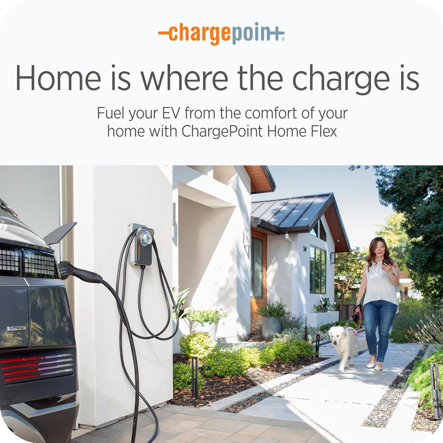 ChargePoint HomeFlex Level 2 EV Charger J1772 - NEMA 14-50 Plug | Fast Smart Battery Power Charging at Home for Electric Automobile Vehicles - for Electric Car - Image 8
