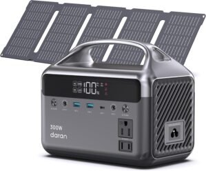 Solar Generator with Solar Panel, P...