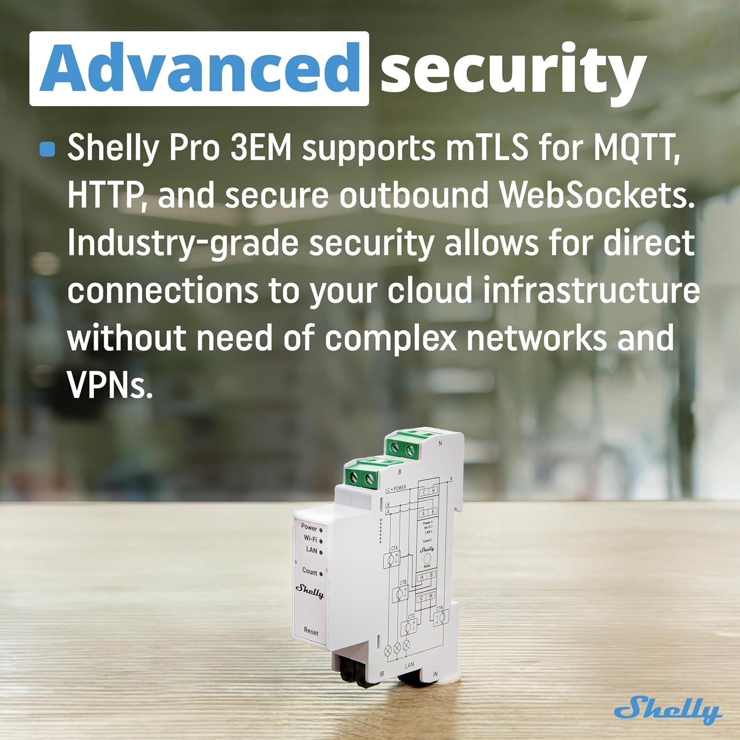 Shelly Pro 3EM (120A) | Wi-Fi & LAN, 3-Phase Smart Energy Meter | 2-Way Consumption | Home Automation | Bluetooth Gateway | Compatible with Alexa & Google Home | No Hub Required | Solar Panels - Image 7