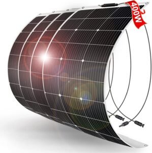 DOKIO 400W Flexible Solar Panels, 4...
