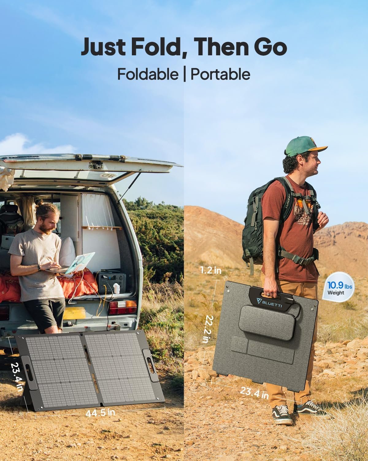 BLUETTI Elite 200 V2 Solar Generator & 2x100W Solar Panel Included 2073.6Wh | Battery Backup w/ 4 2600W AC Outlets 3900W Power Lifting, Fast Charge Portable Power Station for Camping, Off-grid, Emergency - Image 7