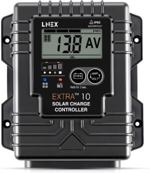 LNEX Solar Charge Controller Waterp...