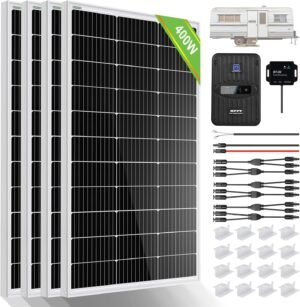 ECO-WORTHY 400 Watt 12 Volt Premium...