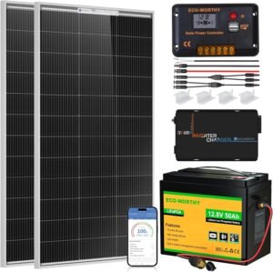 ECO-WORTHY 200 Watt 12V Complete So...