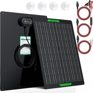SUNER POWER Waterproof 30W 12V Sola...