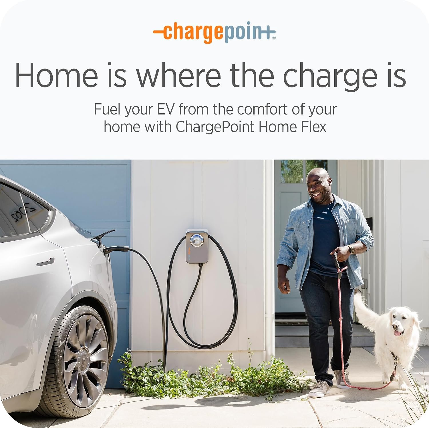 ChargePoint HomeFlex Level 2 EV Charger, Hardwired NACS Charging Station – Tesla Compatible, Fast Charge Solution for Electric Vehicles | Tesla Compatible, Fast Charge Solution for Electric Vehicles - Image 8