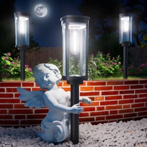 ALFIOT Solar Pathway Lights Outdoor...