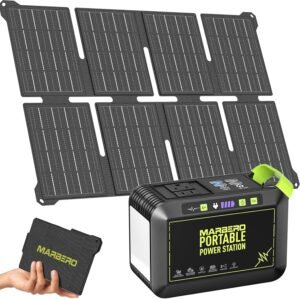 MARBERO Solar Powered Generator 88W...