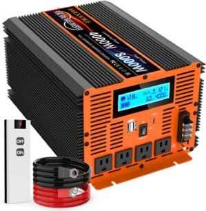 4000 Watt Pure Sine Wave Power Inve...