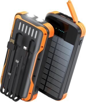Solar Power Bank 40000mAh PD20W Fas...
