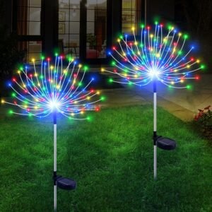 Slyuexu Solar Garden Lights Outdoor...