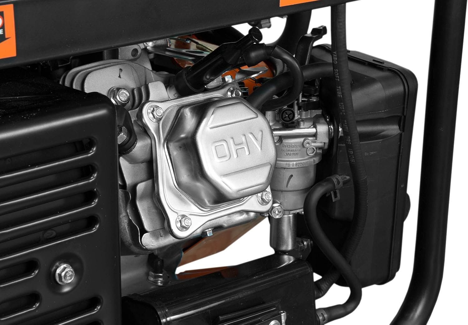 WEN 4,750-Watt 120V/240V Dual Fuel Portable Generator with Wheel Kit and Electric Start (DF475T) - Image 6