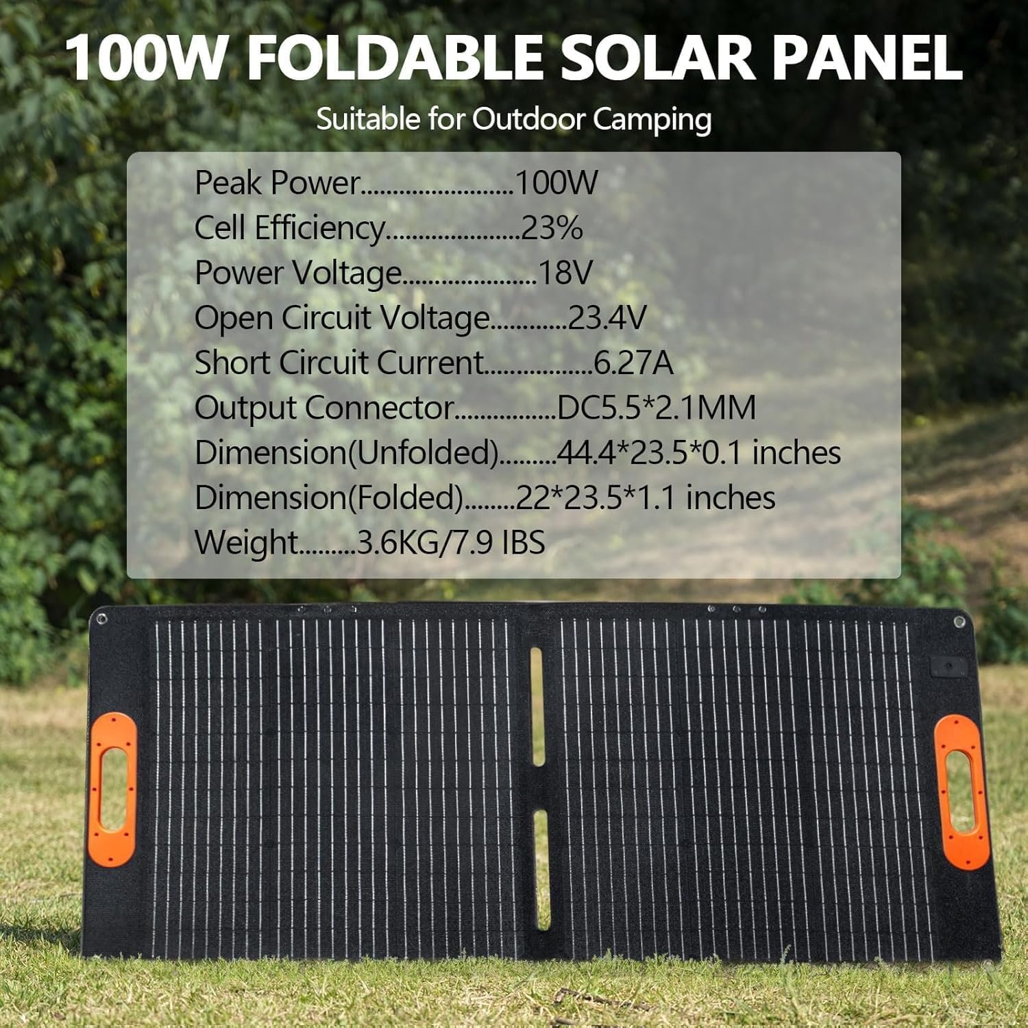 ALLWEI 300W 256Wh Power Station + 100W Solar Panel, LiFePO4 Solar Generator | 600W Surge Peak, Pure Sine Wave AC Outlet, PD 60W Fast Charging, Lightweight for Camping Outdoor, Home Backup Emergency, CPAP - Image 5
