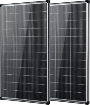 400 watt Solar Panel,2pcs 200W Bifa...