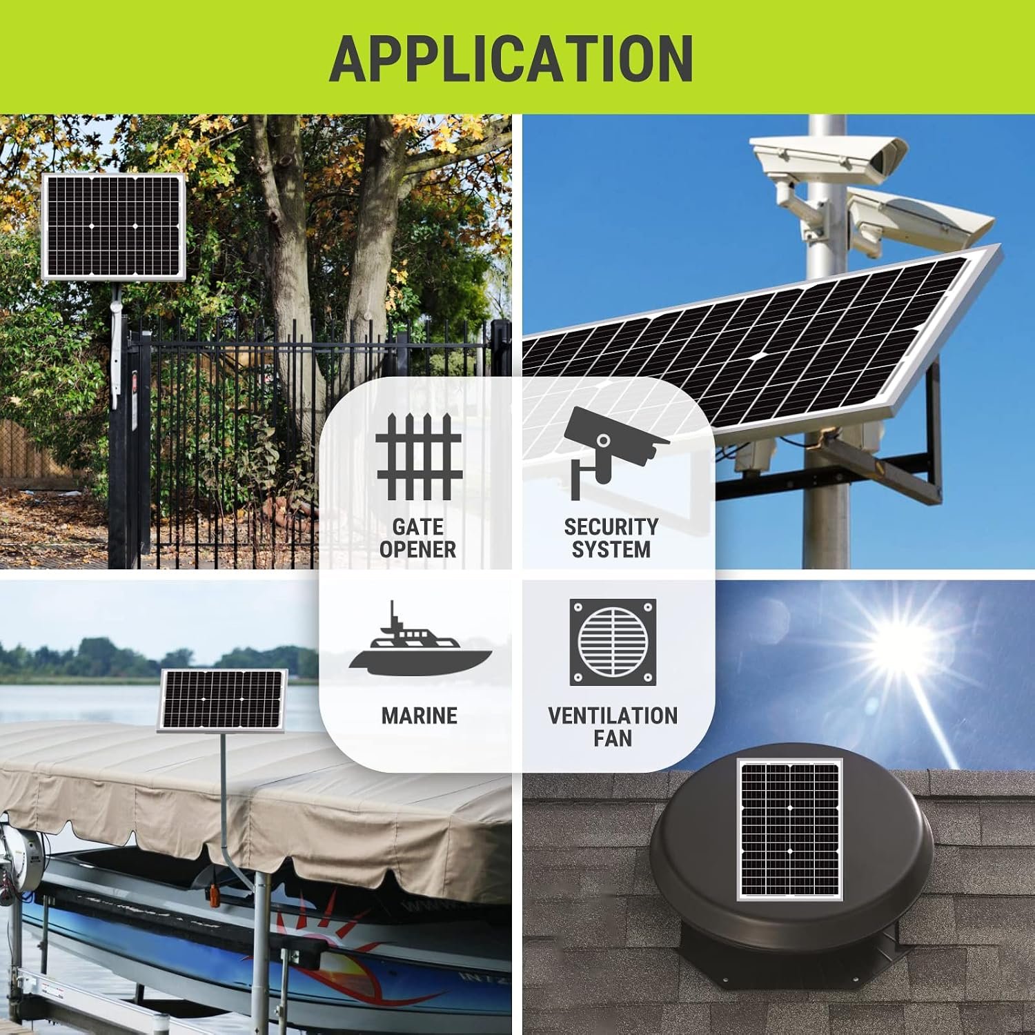 Newpowa 30 Watts 24V Waterproof Off Grid Solar Panel Kit, Battery Trickle Charger Maintainer for Boat Car RV Motorcycle Marine Automotive 24V System - Image 8