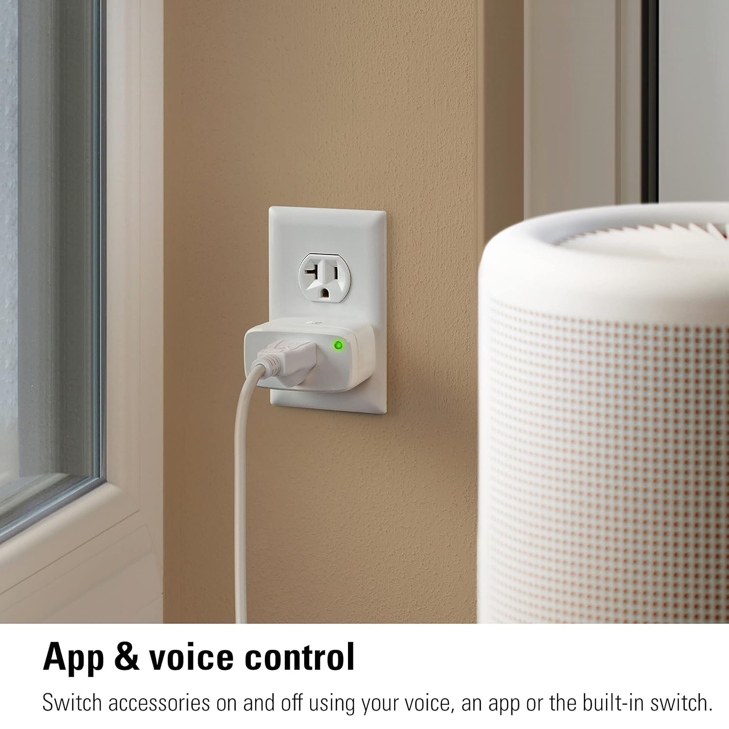 Eve Energy (Matter) - Smart Plug, App and Voice Control, 100% Privacy, Matter Over Thread, Works with Apple Home, Alexa, Google Home, SmartThings | app/voice control, automate lights/appliances, for Alexa/Apple/Google/SmartThings/Home Assistant, Thread Border Router requ. - Image 4