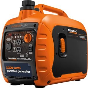 Generac 3,300 Watt Gas Powered Port...