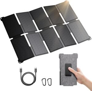 [Upgraded] BigBlue 35W Solar Charge...