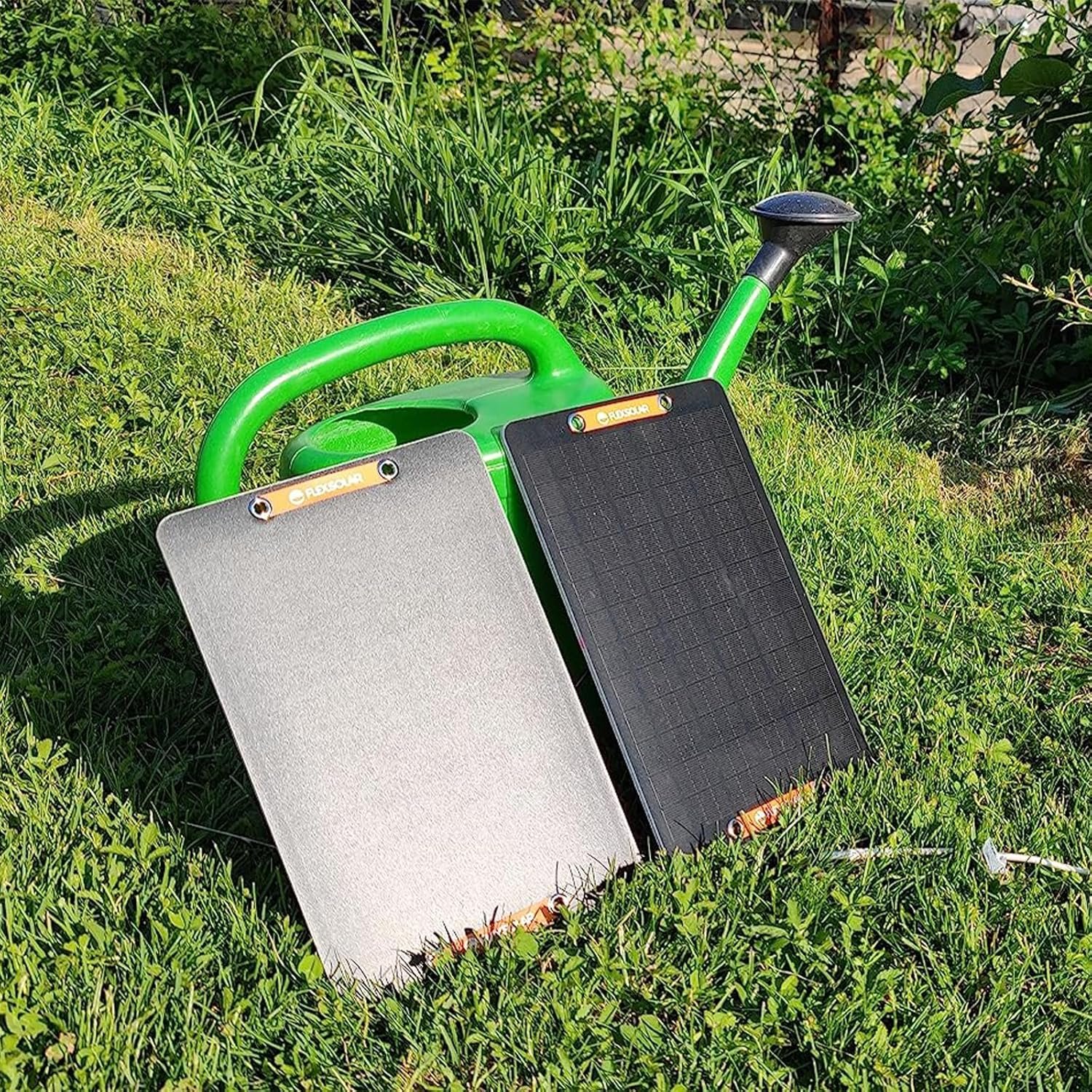2pcs USB Solar Panel 6W 5V Monocrystalline Mini Solar Panels with USB 2.0 Port,Waterproof IP67 Lightweight Backpack Solar Charger for Mini Fan,Cellphone,Bicycle,Security Camera and Outdoor - Image 4
