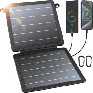 BLAVOR 10W Portable Solar Charger(5...