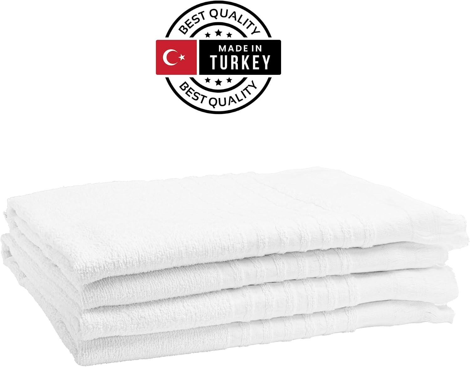 Modefa Islamic Men's Ihram for Umrah Men - Hajj Umrah Essentials - Ehram Ahram for Hajj 2 Piece Set - Seamless Viscose Made from Bamboo + Cotton Ihram Towel Set 110 x 220cm (Combo: 5 Piece) - Image 5