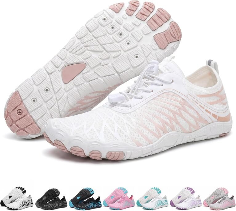 ELETON Barefoot Shoes Women Men Hiking Water Shoes Wide Toe Box Zero Drop