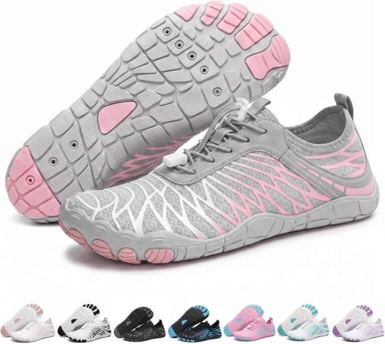 ELETON Barefoot Shoes Women Men Hiking Water Shoes Wide Toe Box Zero Drop