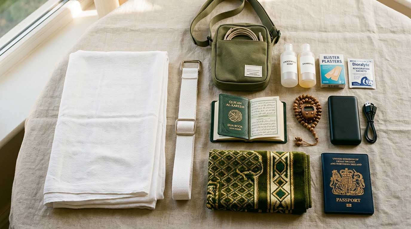 Umrah Packing List for First-Time Pilgrims
